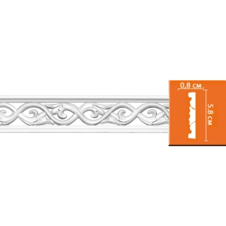 98008/60 молдинг DECOMASTER-2 (58х8х2400мм)
