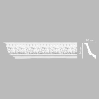 95647/26 плинтус DECOMASTER-2 (114x80x2400мм)