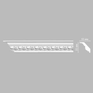 DT-13/56 плинтус DECOMASTER-1 (55х55x2400мм) (DT--5013)